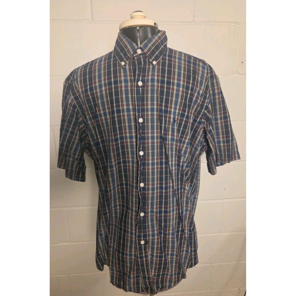 Vintage Polo Ralph Lauren Mens M Classic Fit Multi Color Short Sleeve Pony EUC